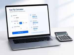 Fast Tip Calculator - Calculate Restaurant & Cafe Gratuity Easily